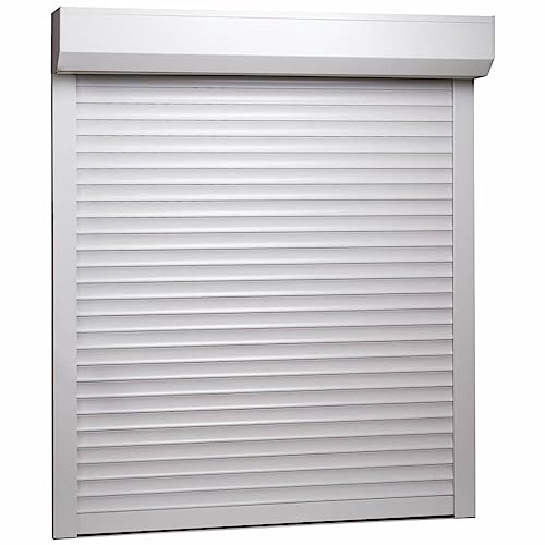 Vidaxl Tapparella Avvolgibile Serranda Veneziana Robusta Resistente Durevole Utile Pratica Comoda Solida Facile Da Usare In Alluminio 100X120Cm Bianco