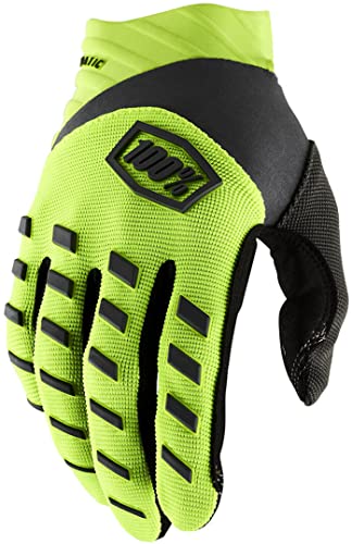 100% Airmatic Guanti Da Bicicletta (Yellow/Black,M)