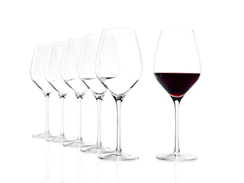 Stölzle Lausitz Bicchieri Da Vino Rosso Exquisit Royal 480Ml I Set Di 6 Calici Da Rosso Lavabili In Lavastoviglie I Bicchieri Da Rosso Infrangibili I