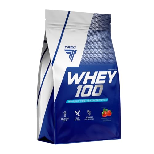 Trec Nutrition Whey 100, Strawberry - 900G