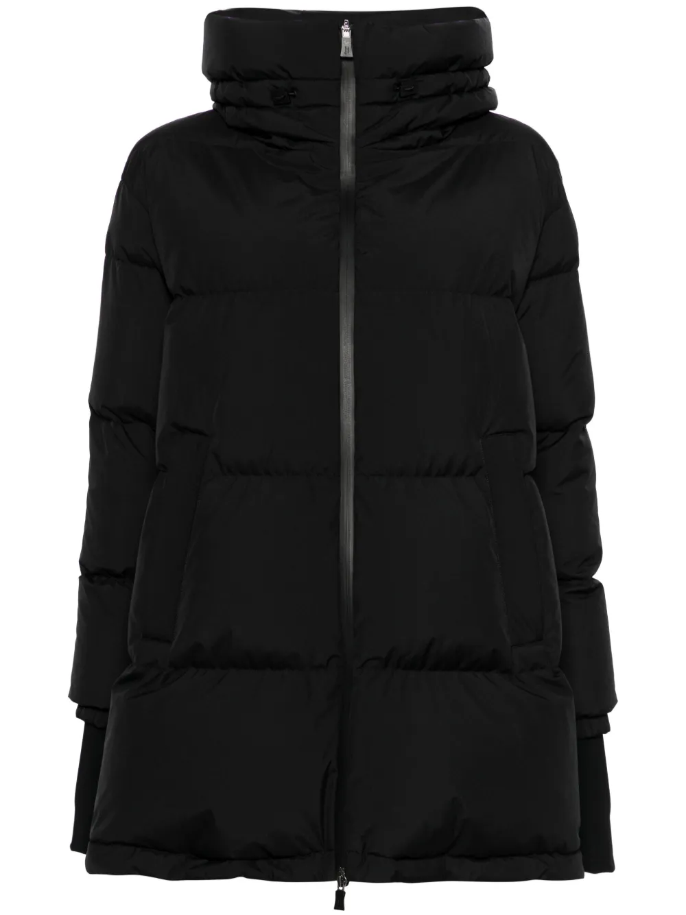 Herno logo keeper loop jacket - Nero