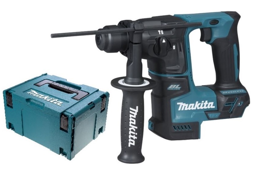 Perforateur SDS Plus 18 V (sans batterie ni chargeur) en coffret MAKPAC MAKITA DHR171ZJ