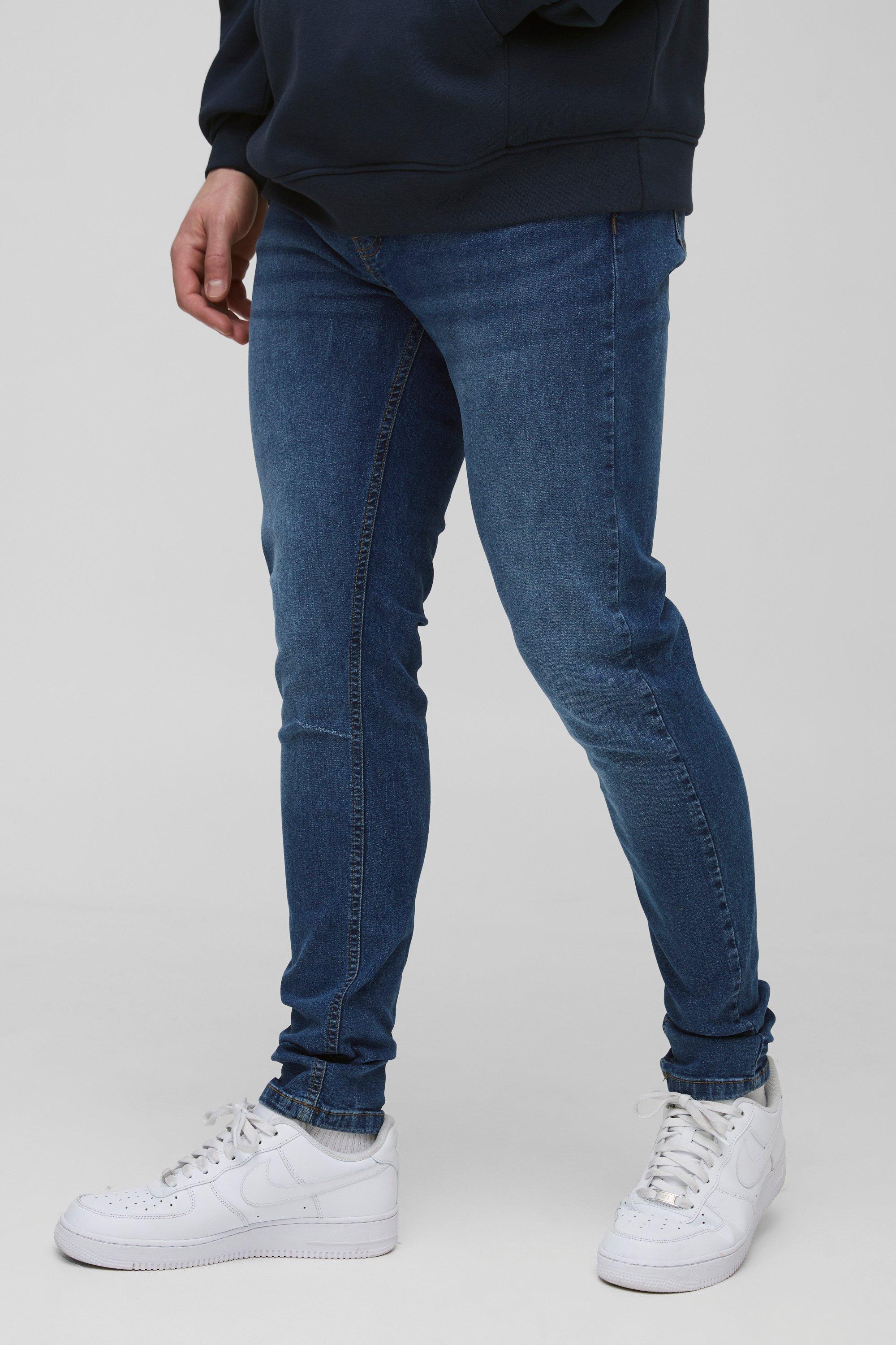 Tall Skinny Stretch Jean, Azzurro