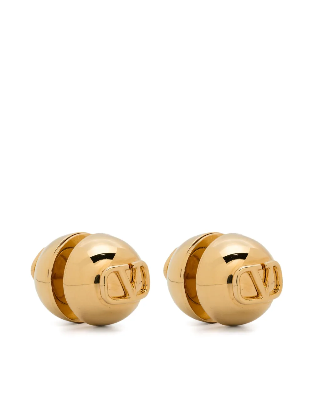 Valentino Garavani VLogo-embossed earrings - Oro