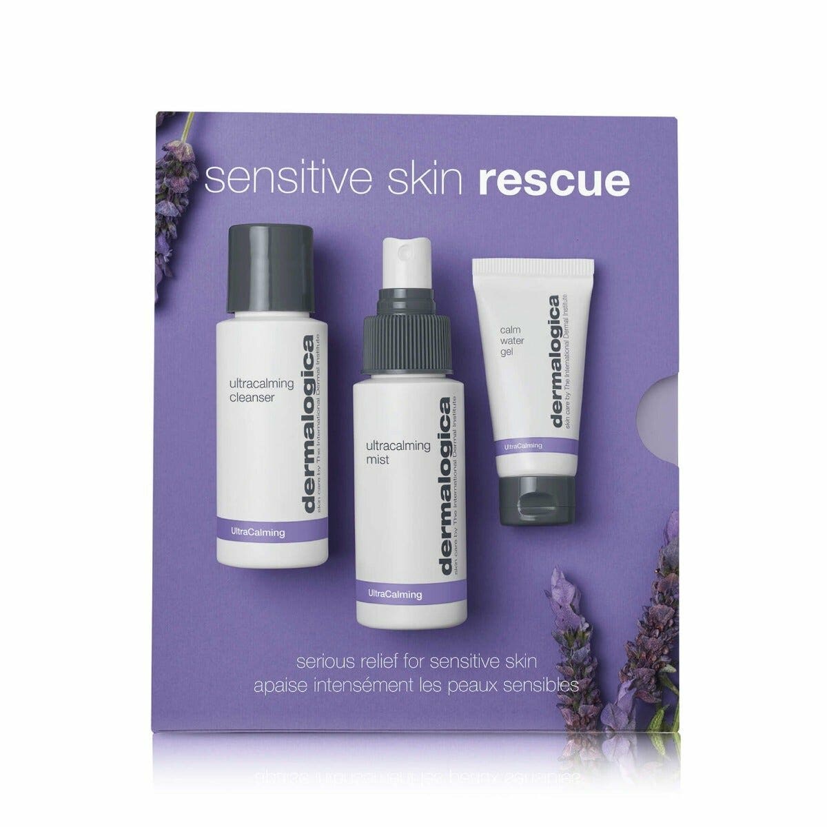Dermalogica Sensitive Skin Kit Viso Detergente 50ml + Tonico 50ml + Crema Gel 50ml