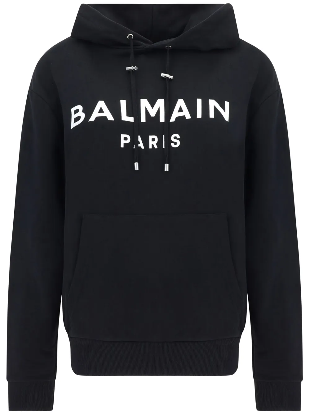 Balmain Logo print hoodie - Nero