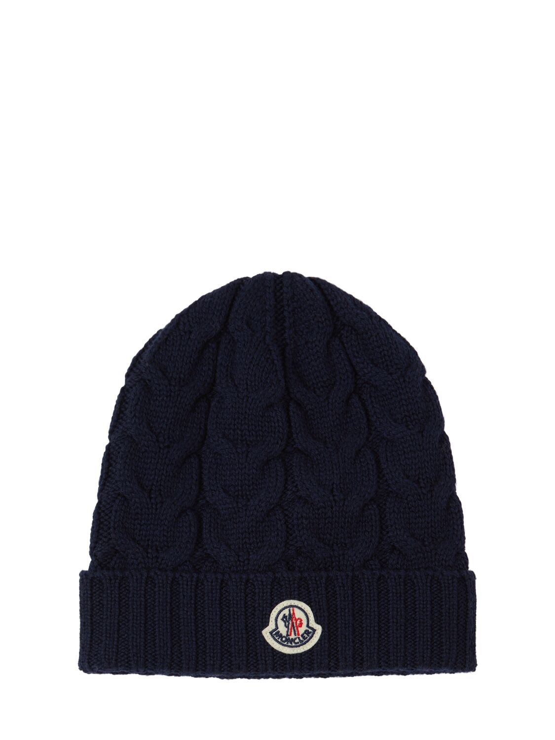 Cable Knit Virgin Wool Beanie
