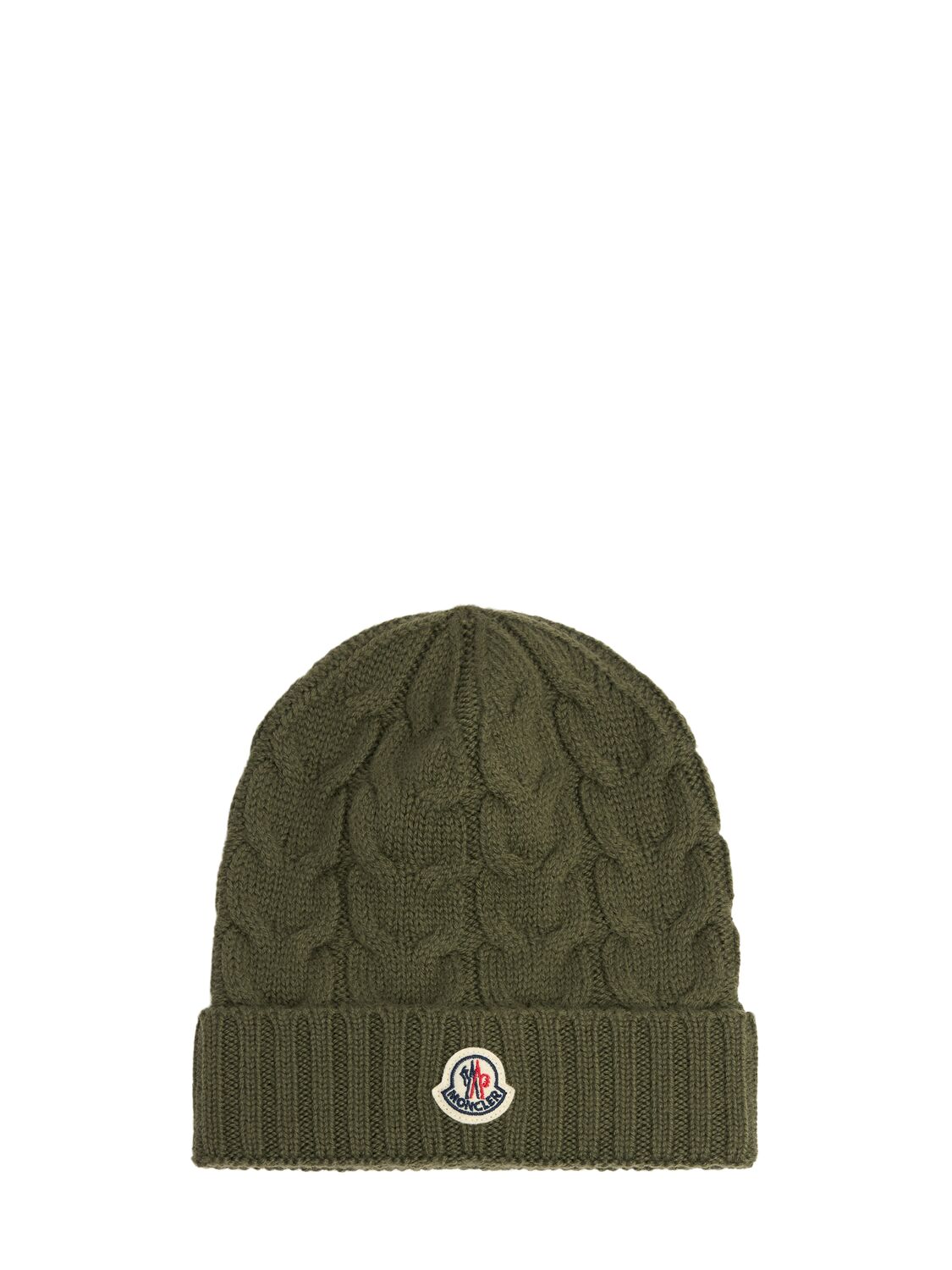 Cable Knit Virgin Wool Beanie