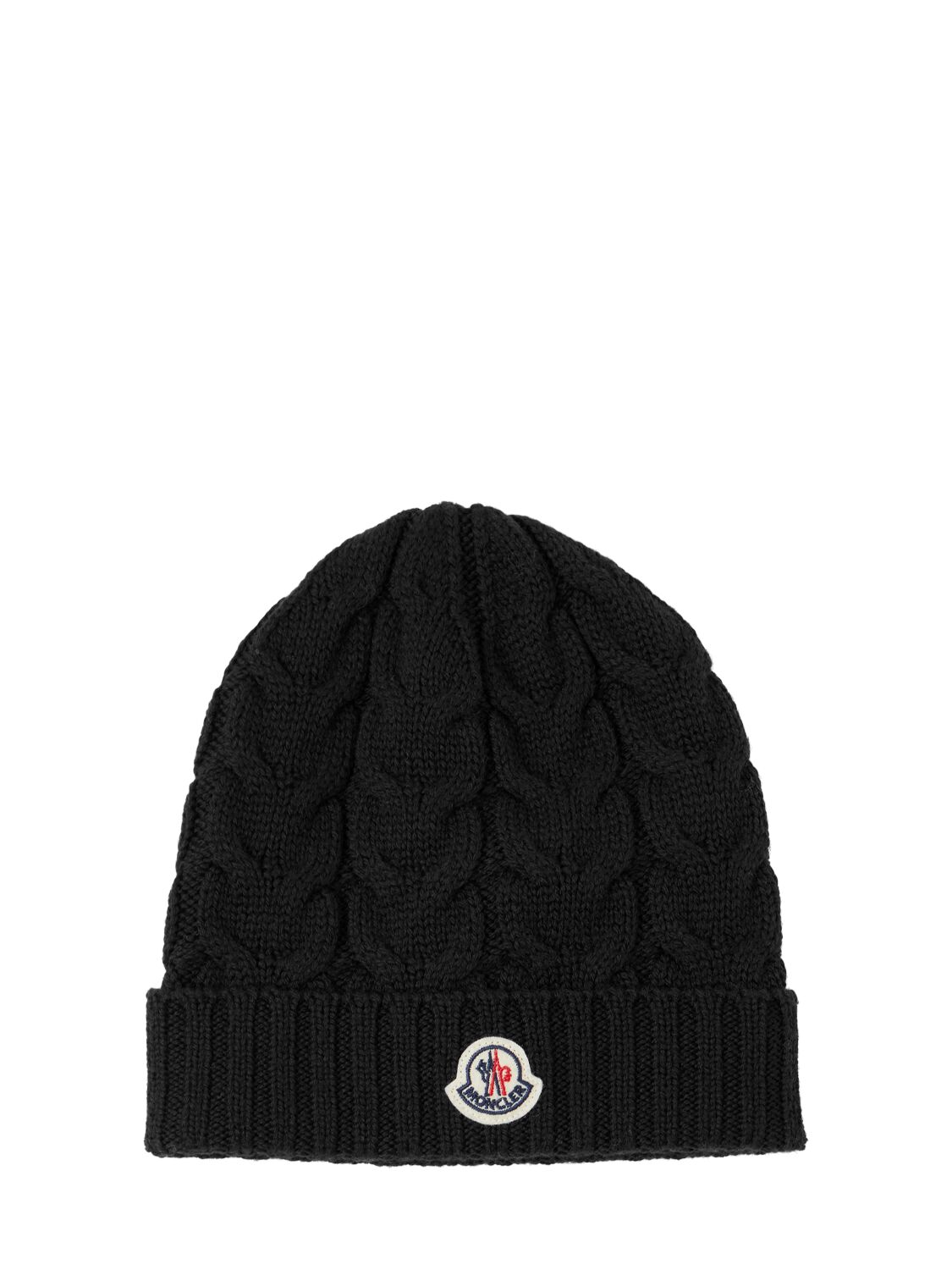 Cable Knit Virgin Wool Beanie