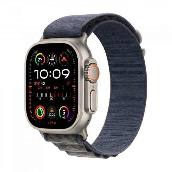 4495826 APPLE WATCH ULTRA 2 GPS + CELLULAR, 49MM TITANIUM CASE WITH BLUE ALPINE