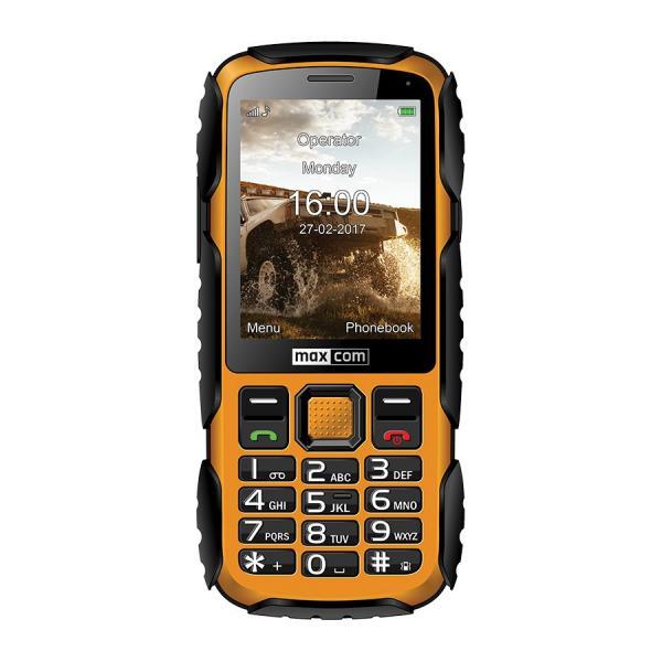 Maxcom - Phone MAXCOM MOBILE PHONE DUAL-BAND MM 920 YELLOW 2.8IN DUAL SIM MIC