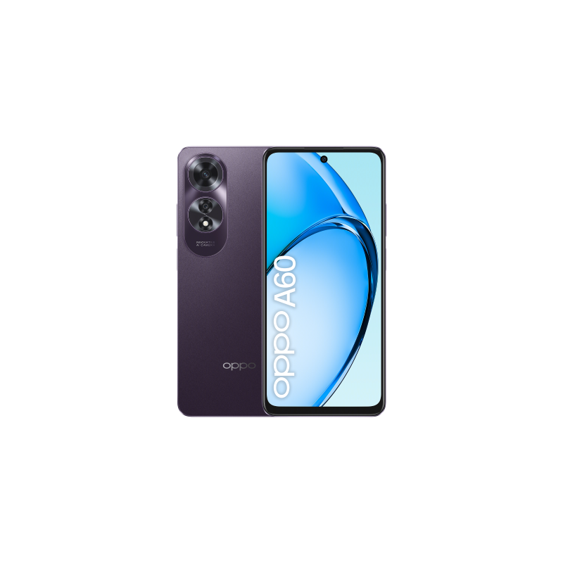 ⭐SMARTPHONE OPPO A60 6.7" 256GB RAM 8GB DUAL SIM MIDNIGHT PURPLE
