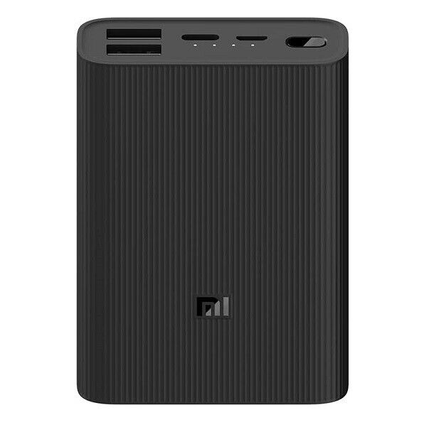 XIAOMI MI POWER BANK 3 ULTRACOMPACT UNIVERSALE RICARICA SMARTPHONE CELLULARE USB