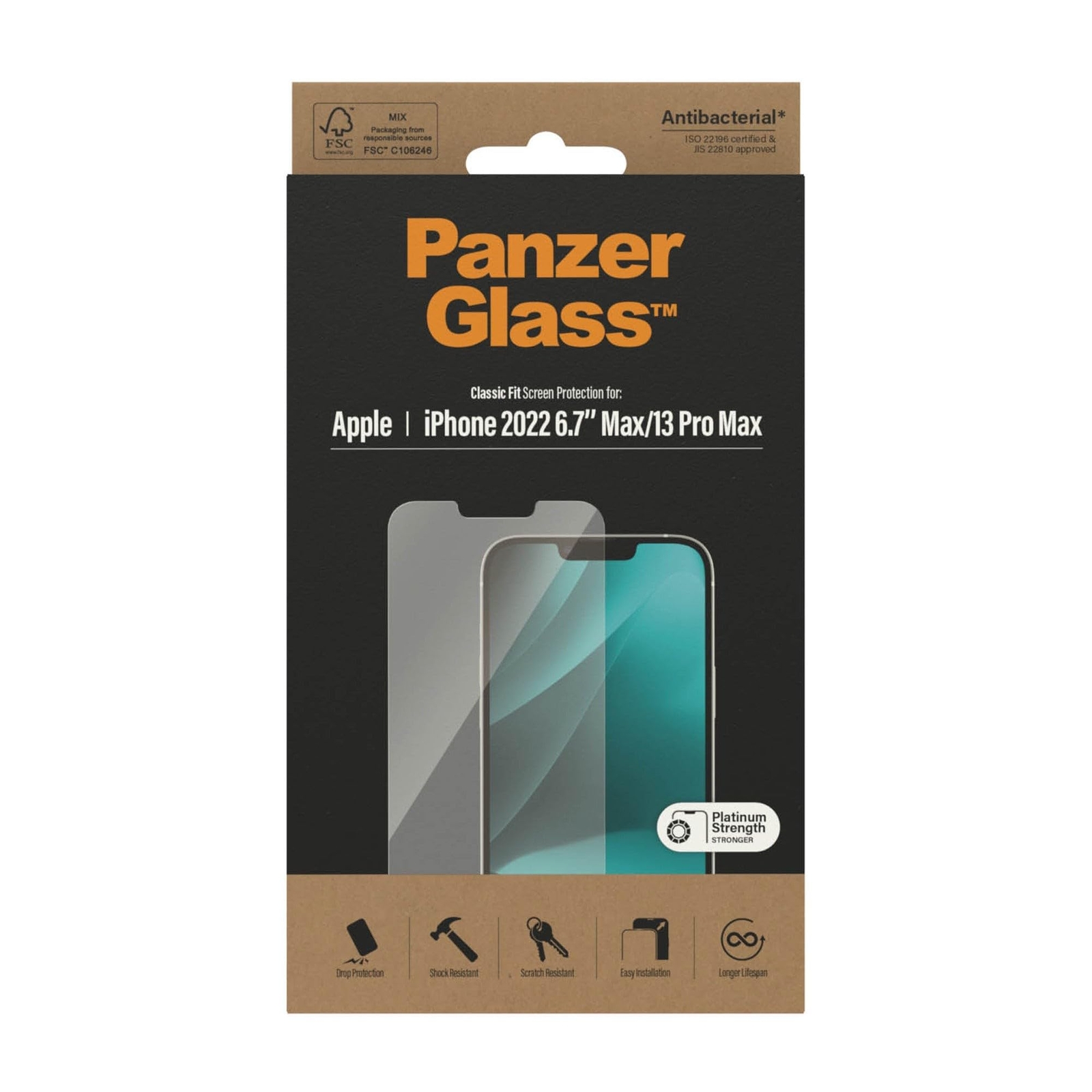 PanzerGlass Classic Fit Apple iPhone 20 Doorzichtige schermbeschermer 1 stuk(s)