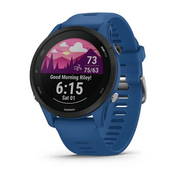 GARMIN FORERUNNER 255 Smartwatch Gps Multisport 46mm Tidal Blue 010-02641-11