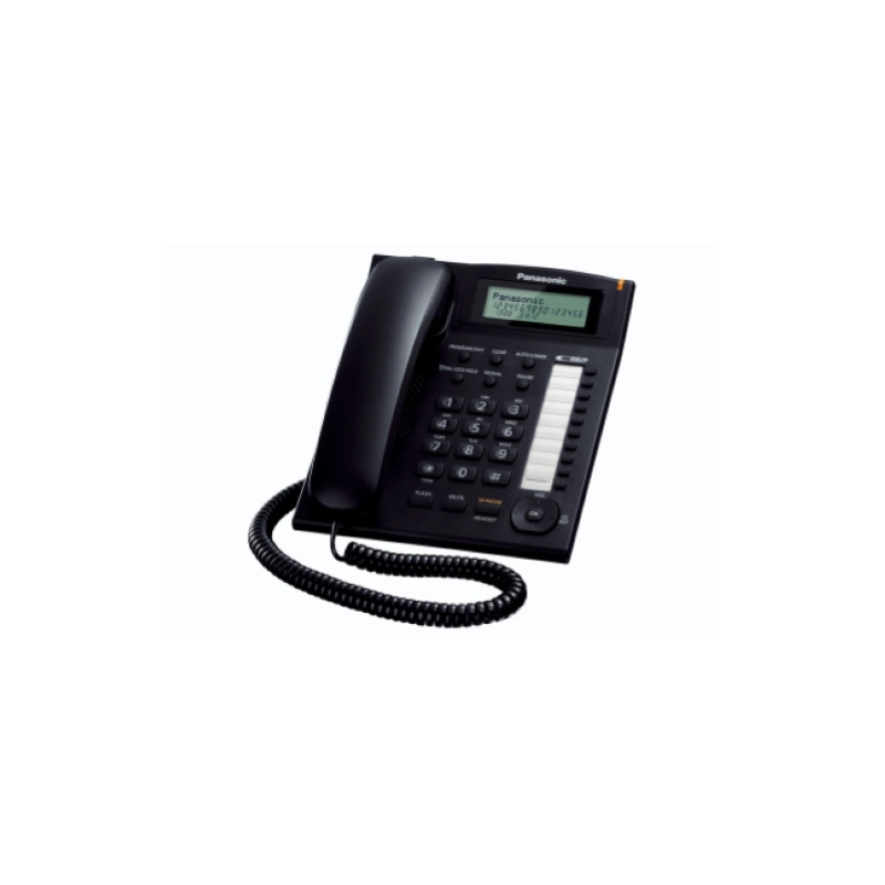⭐PANASONIC KX-TS880EXB TELEFONO BCA BLACK