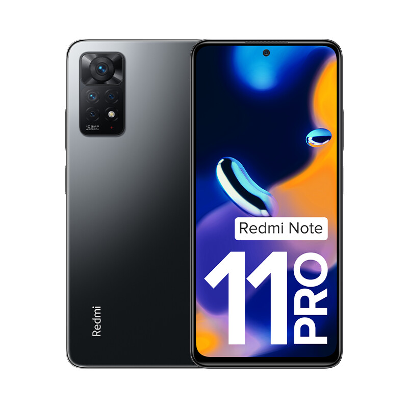 XIAOMI REDMI NOTE 11 PRO 6+64GB DS 5G GRAPHITE GRAY EUROPA