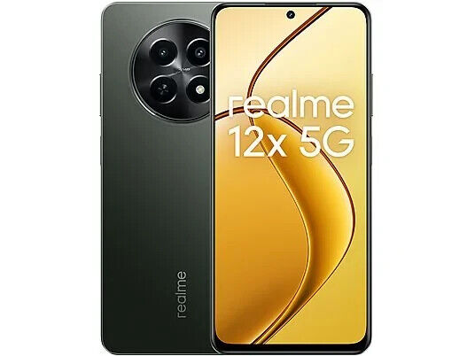 REALME 12X 5G 8+256 , 256 GB, BLACK - Nuovo