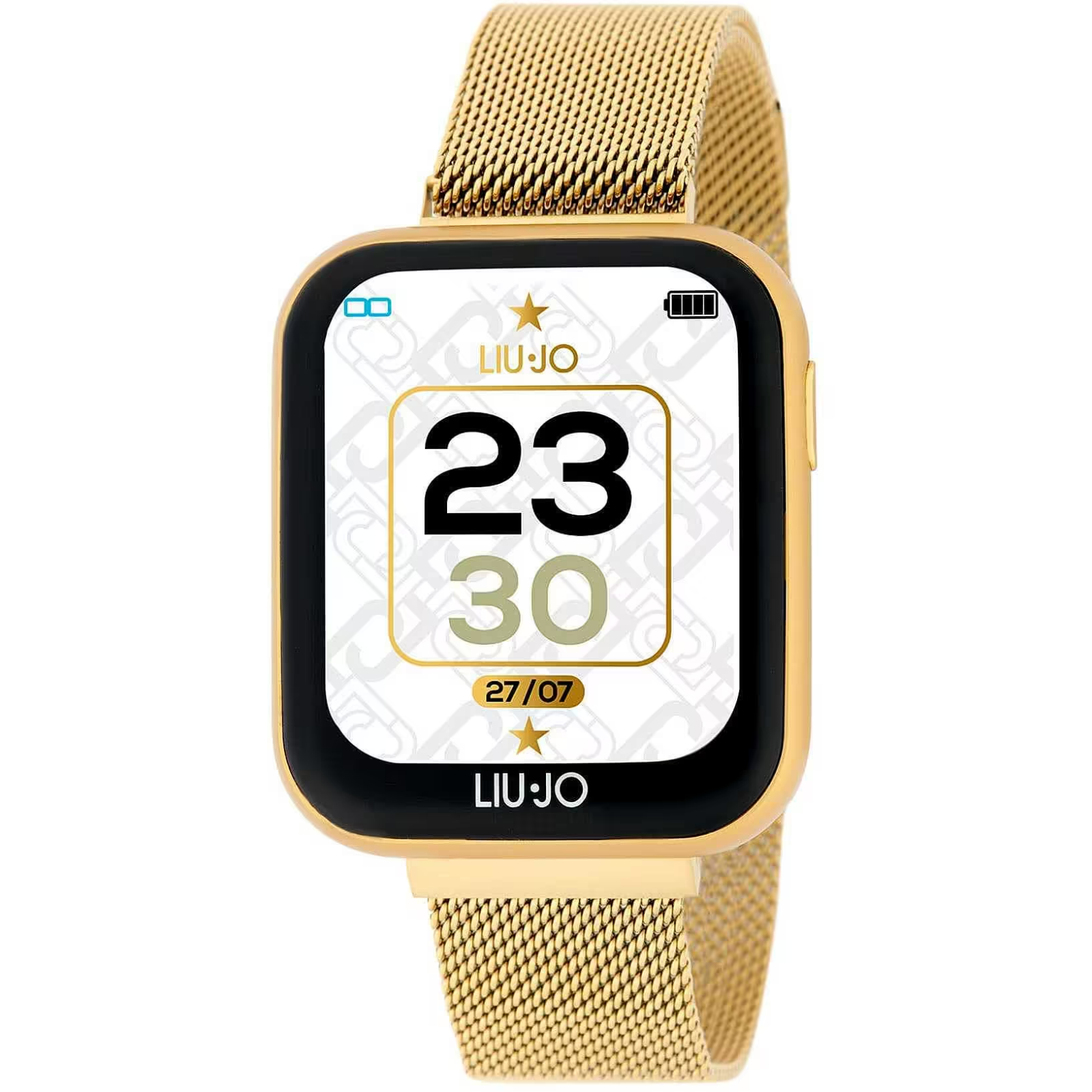 LIU JO  SMARTWATCH VOICE  SWLJ053   GOLD  OROLOGIO UNISEX   NUOVO