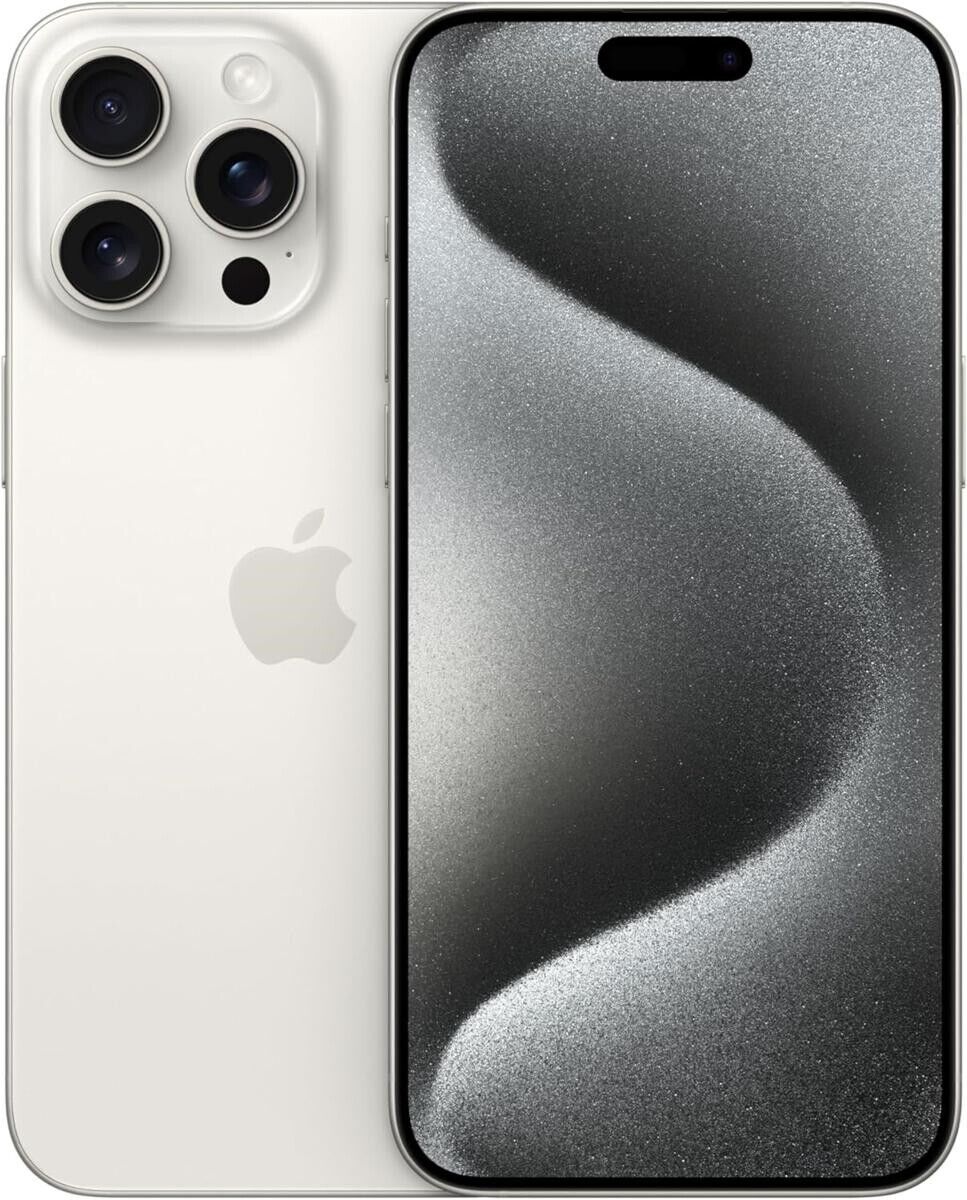Apple iPhone 15 Pro Max 512GB 6.7" White Titanium  MU7D3ZD/A MU7D3ZD/A