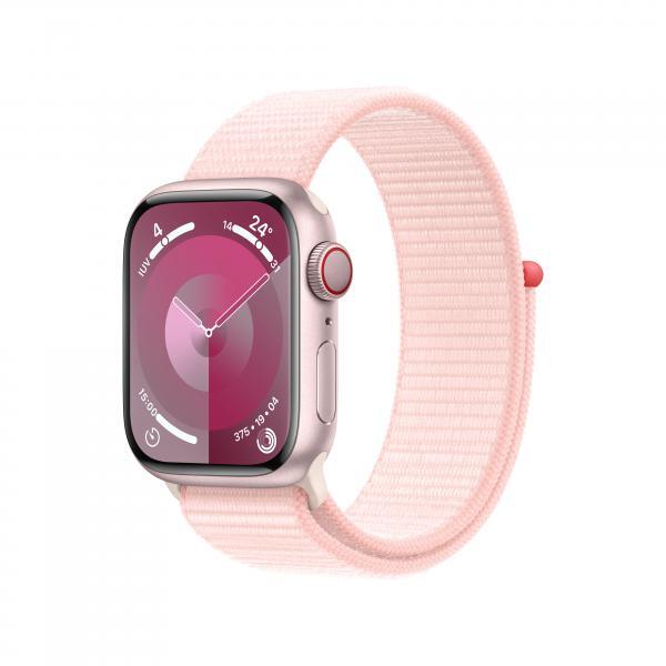 Apple Watch Serie 9 Cell 41mm Aluminium Pink Sport Light Light Pink MRJ13QL/A