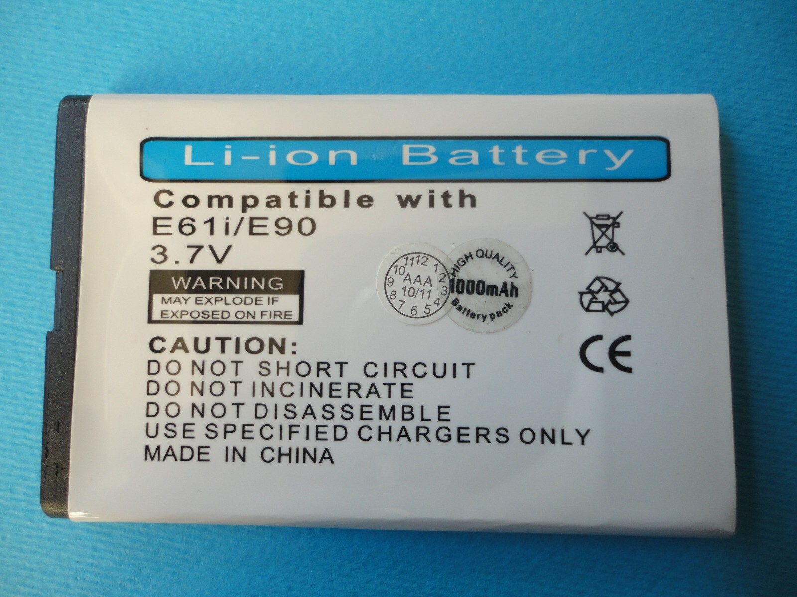 BATTERIA NOKIA-BP-6M -6210 nav-E65-N93i-N95-N96- HI QUALITY