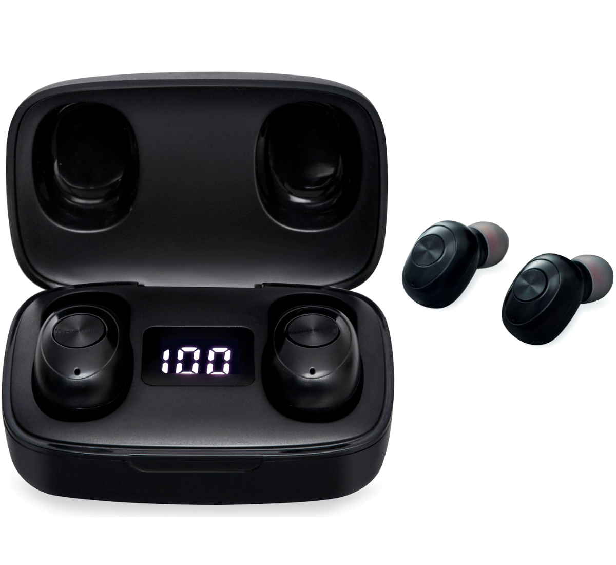 Cuffie auricolari tws BLUETOOTH 5.0 per sport wireless senza fili con microfono