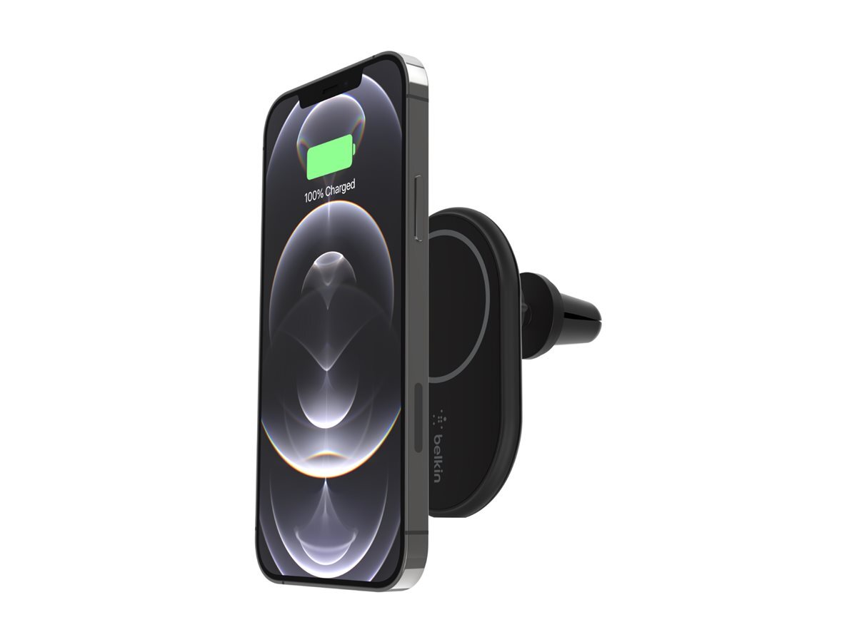 Belkin WIC004BTBK-NC Auto Accendisigari Carica wireless 1,2 m Nero WIC004BTBK-NC