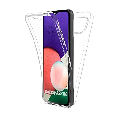AURSTORE Coque pour Samsung Galaxy A22 5G,Protection intégrale Avant + (K5A)