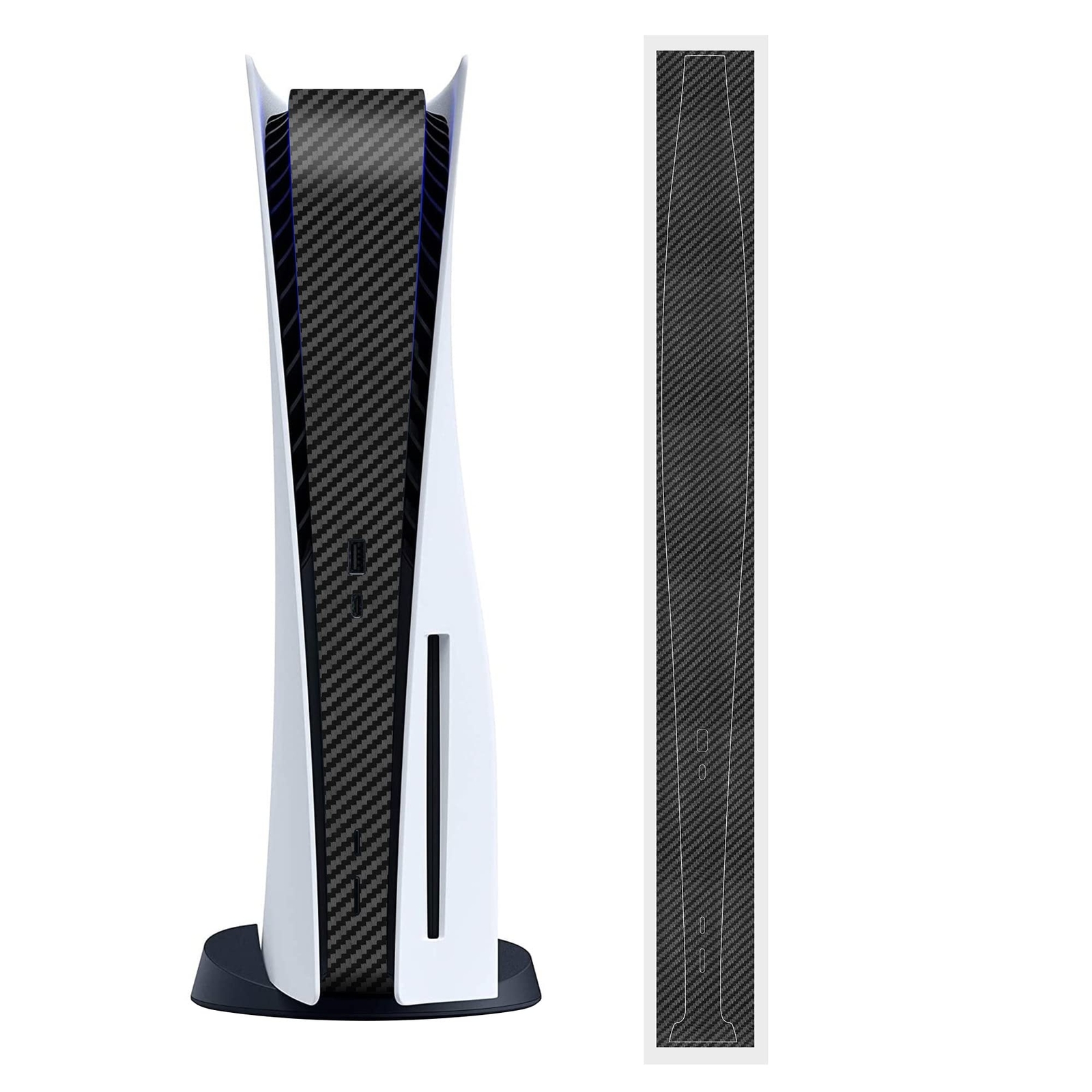 kwmobile Pellicola Protettiva Compatibile con Sony Playstation 5 Disc Edition...