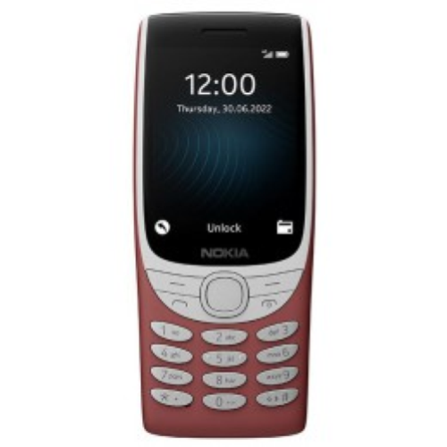 CELLULARE NOKIA 8210 4G DUAL SIM RED