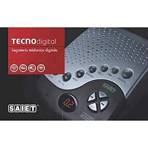 Saiet 11594330 Segreteria Telefonica Completamente Digitale, Tecno (i8i)