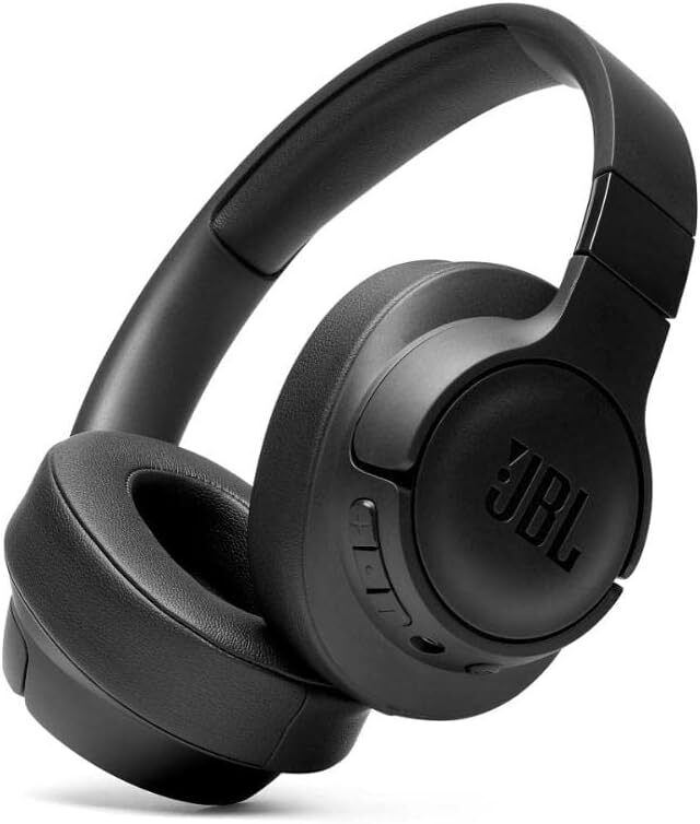 JBL TUNE 710 BT, Cuffie Over-Ear Wireless Bluetooth, Pure Bass, Nero