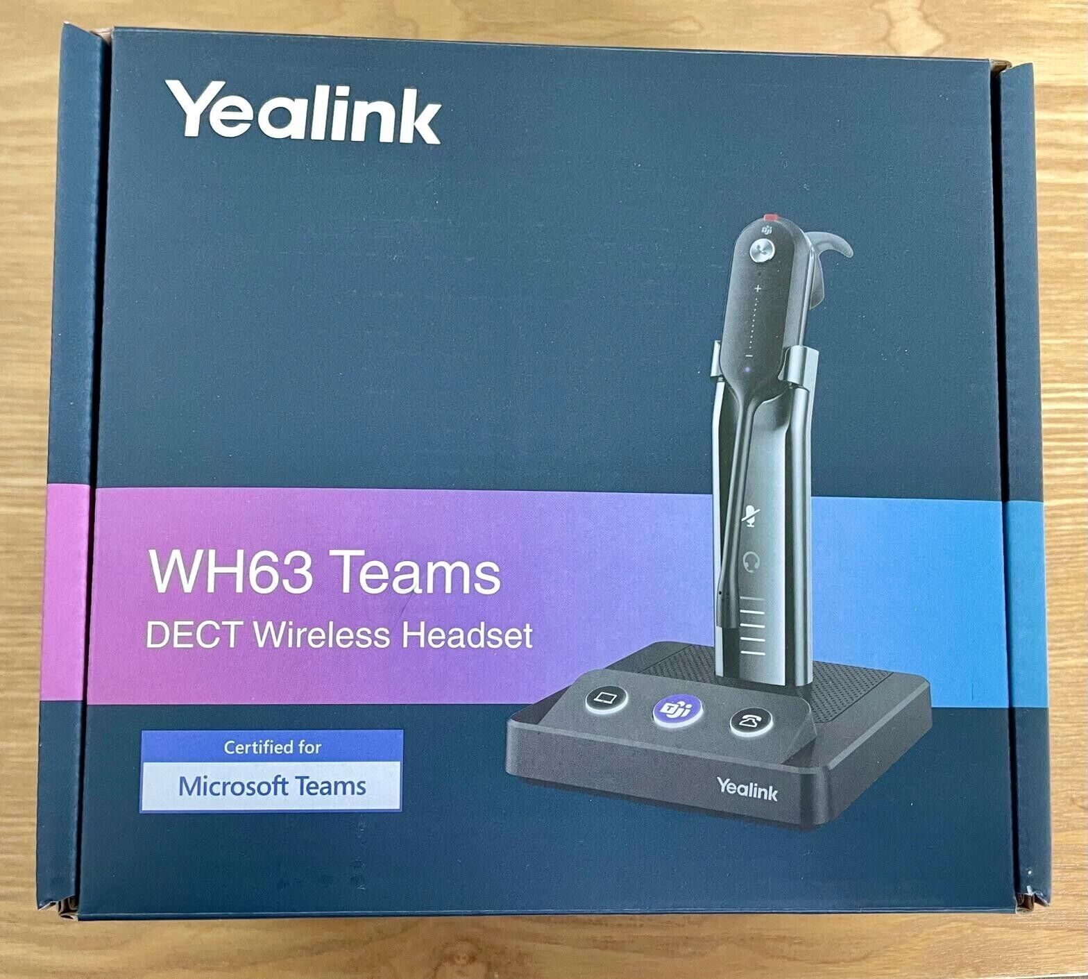 cuffia YEALINK WH63 TEAMS