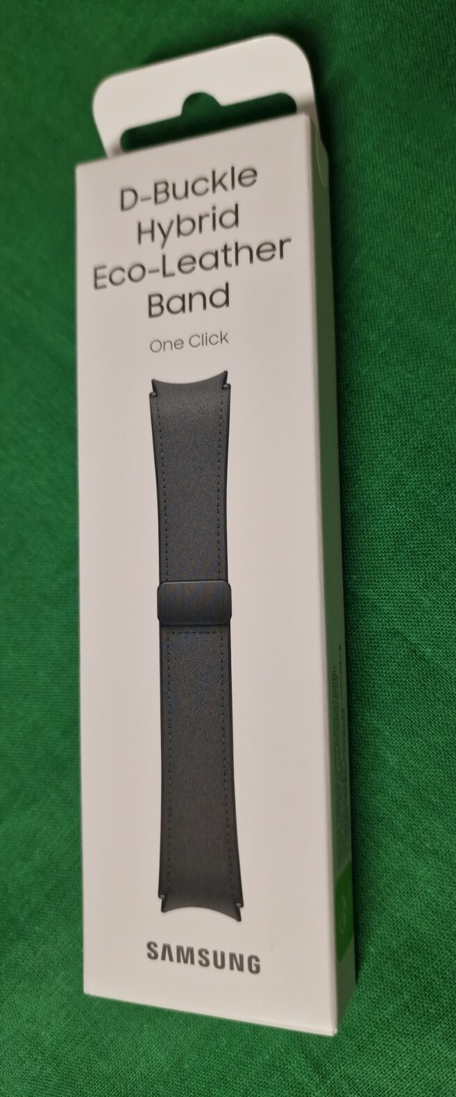 Samsung Eco Leather Band Galaxy Watch 6 Classic Cinturino eco pelle nero iwatch