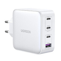 Ugreen USB-A+3xUSB-C 100W GaN Tech Fast Wall Charger EU White 15337