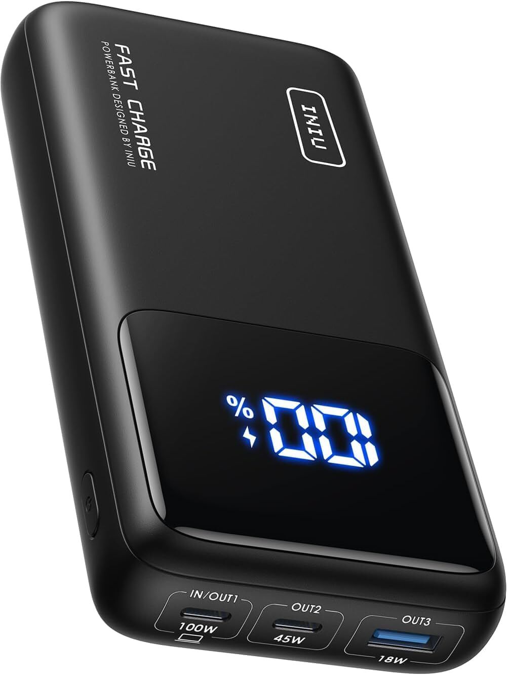 INIU Power Bank, 25000mAh 100W Fast Charging Powerbank, Caricatore Portatile...