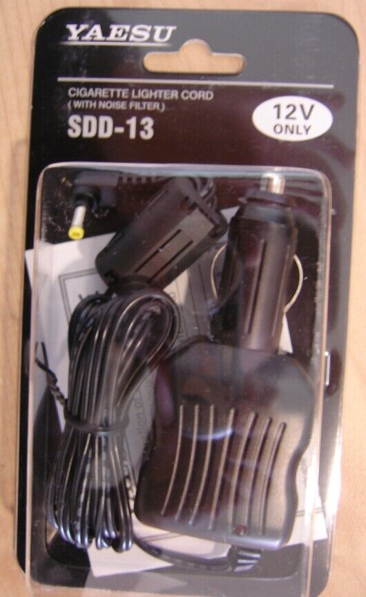YAESU SDD-13 ex EDC5B cavo alim ext per portatili YAESY presa accendisigari
