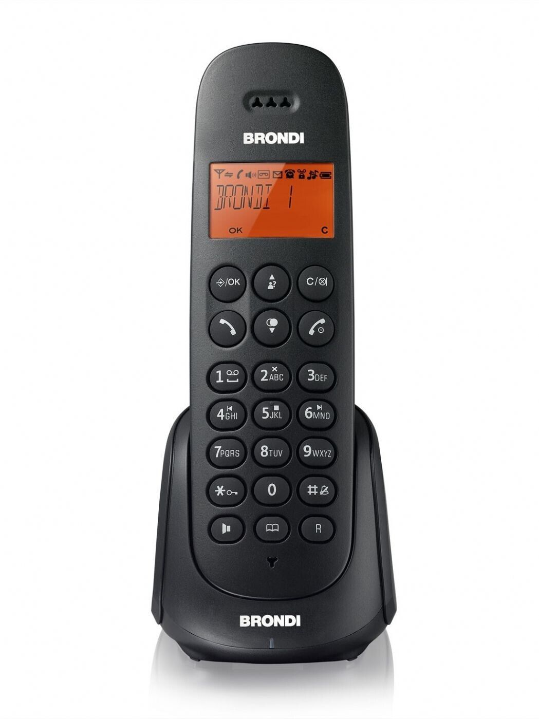 Brondi Telefono Cordless Adara Nero