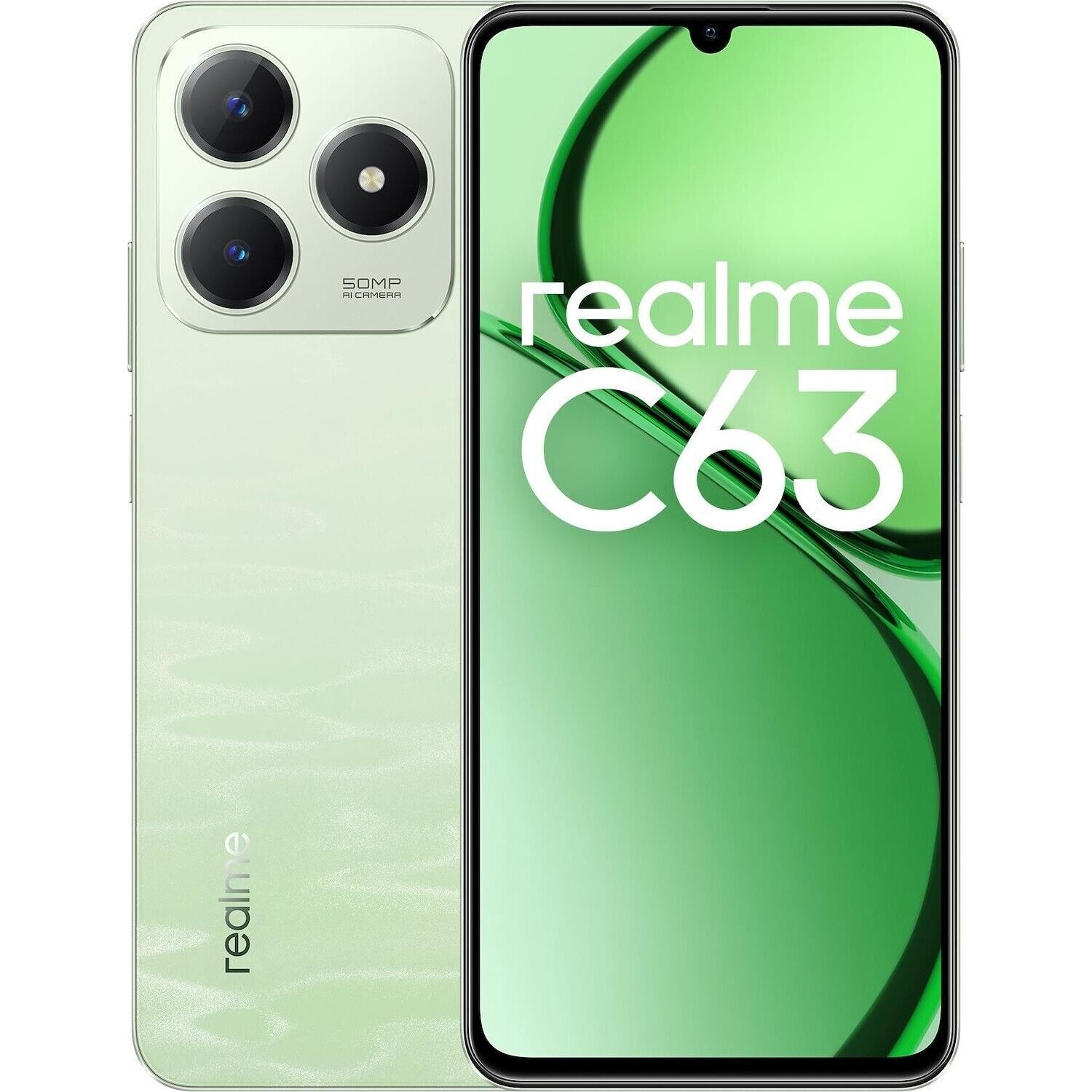 Smartphone Realme C63 8/256 jade green verde