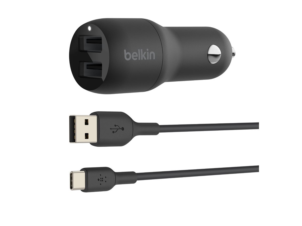 Belkin Boost Charge Auto Accendisigari 1 m Nero Caricabatteria CCE001BT1MBK