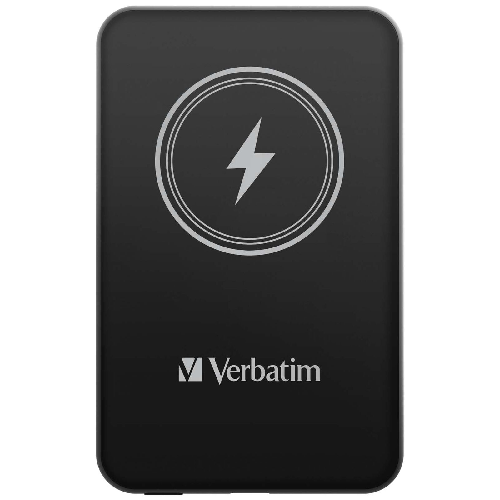 Charge 'n' Go Magnetic Wireless Power Bank 5000 Black