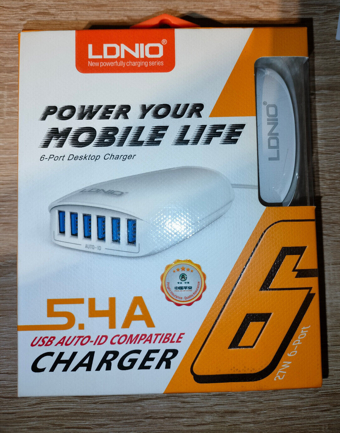 LDNIO USB Desktop Charger Caricatore 6 porte 5V 5,4A