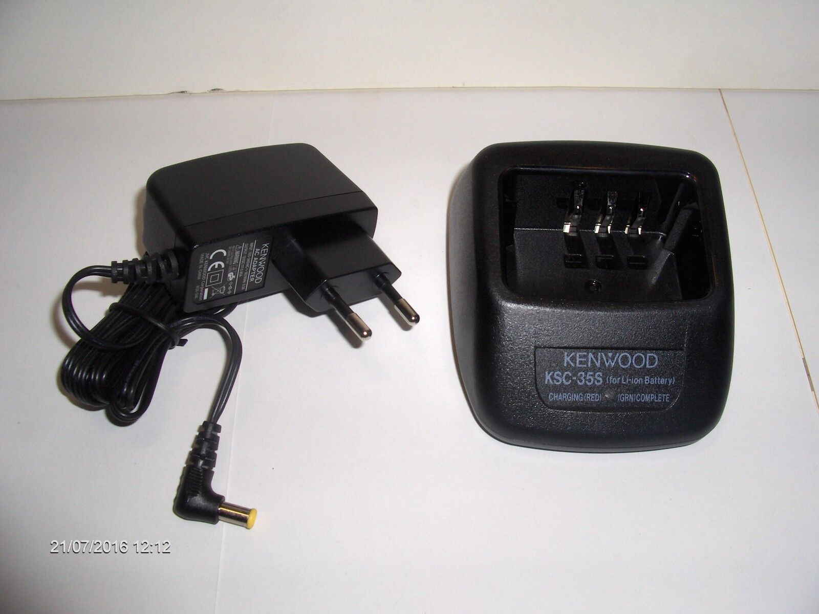 KSC-35S Caricabatterie Origin. Kenwood KNB-45L KNB-63L KNB-65L KNB-69L TK-3201
