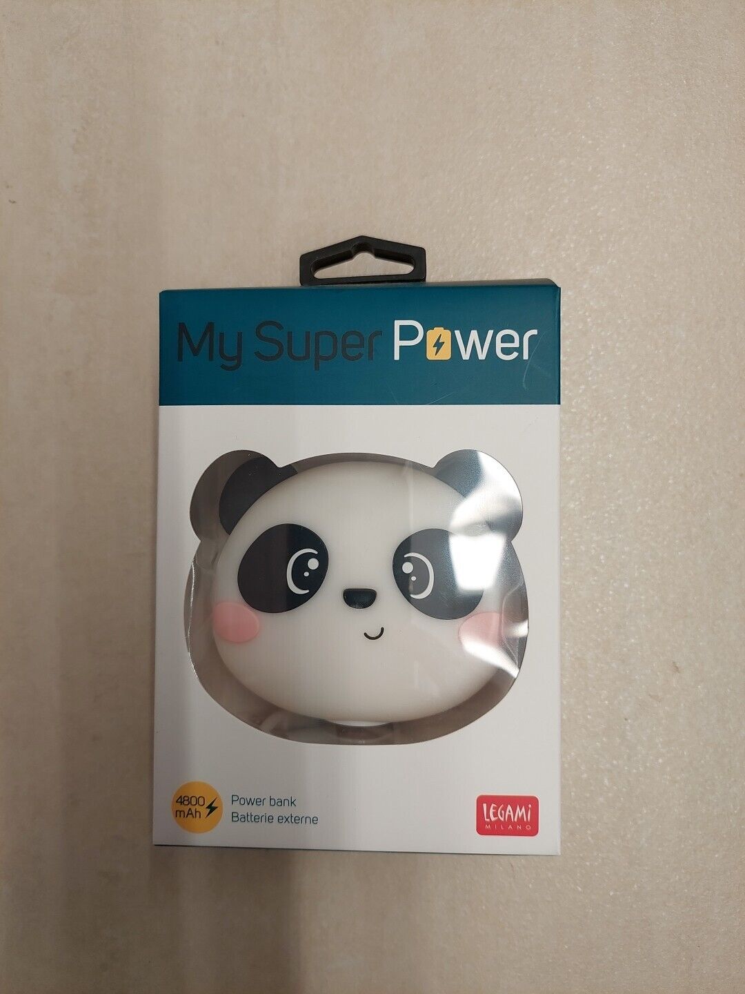 Legami - Caricabatteria Portatile - My Super Power Panda 4800 mAh