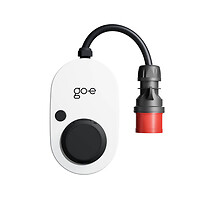 go-e Gemini flex Bianco Parete Nero AC Type 2 IT TN TT CH-04-22-01