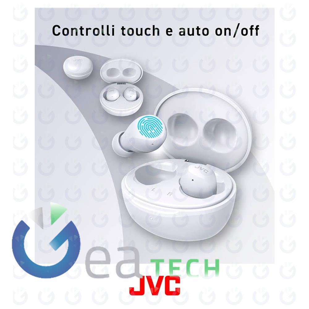 JVC HA-Z66T-W-E CUFFIE BLUETOOTH TRUE WIRELESS AURICOLARE GUMY MINI BIANCO