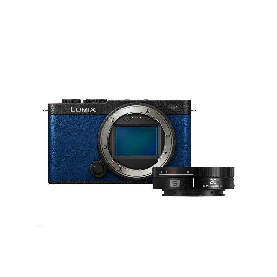 Panasonic Lumix S9 (Night Blue) + Lumix S 26mm F/8 Fuoco manuale