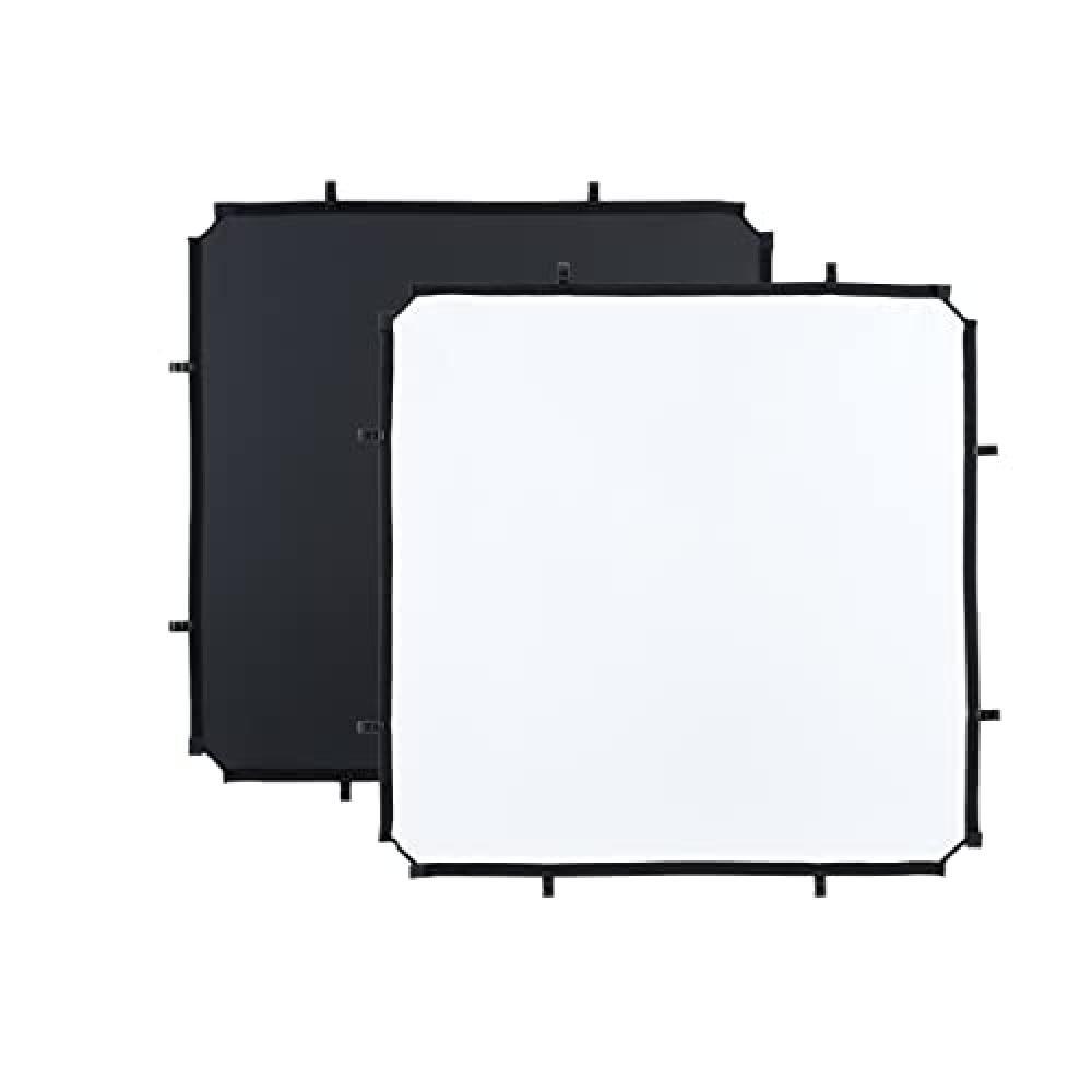 Manfrotto Tessuto per skylite fabric piccolo nero/bianco 1,1X1,1m - NUOVO