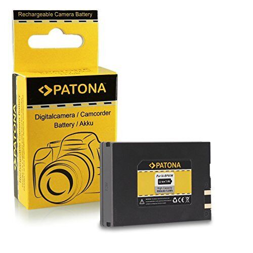 PATONA Batteria IA-BP80W compatibile con Samsung SC-DX100 SC-DX200 (K6O)
